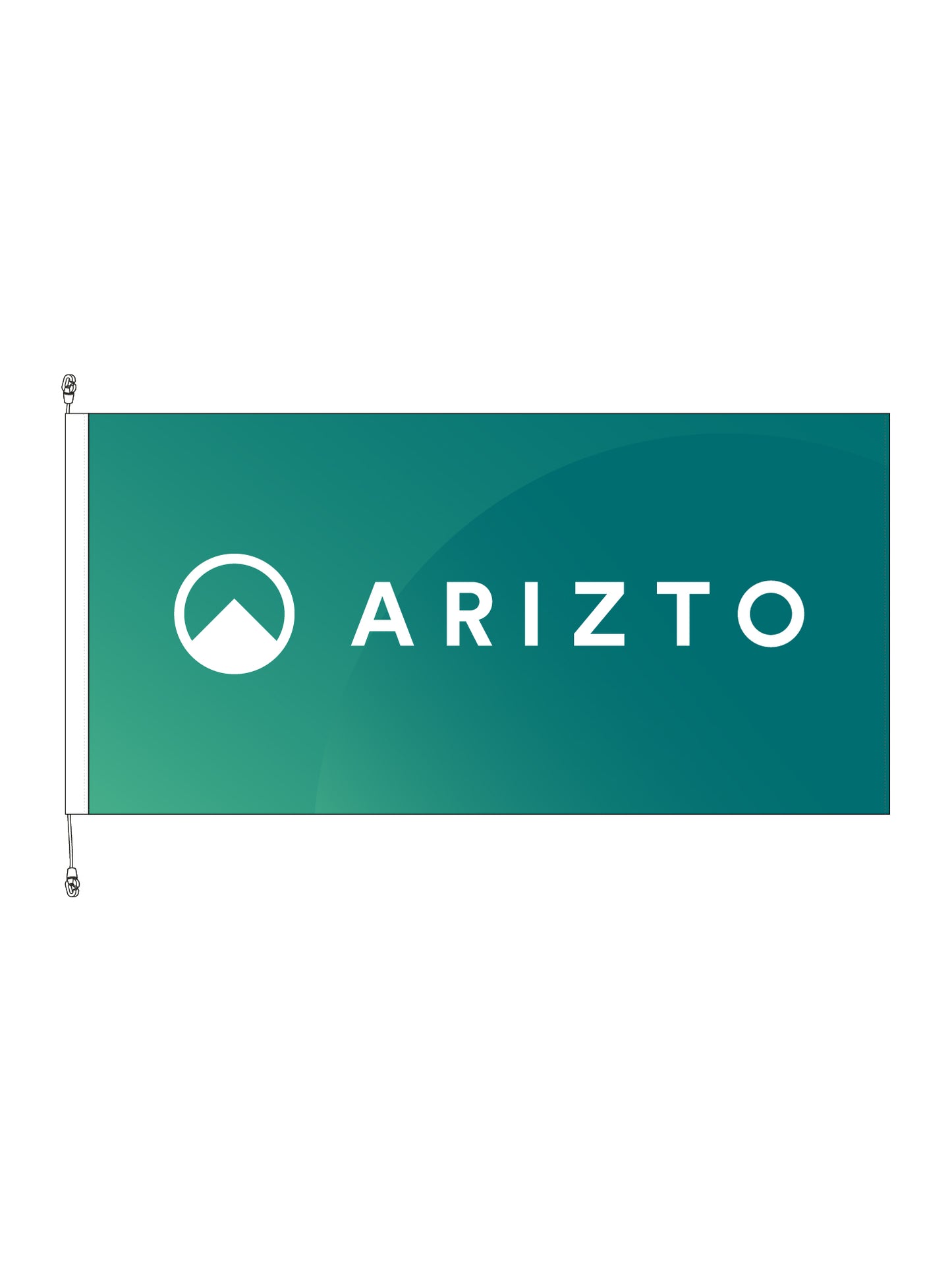 Standard Flag - Premium. 1.8m x 0.9m. || ARITZO REAL ESTATE