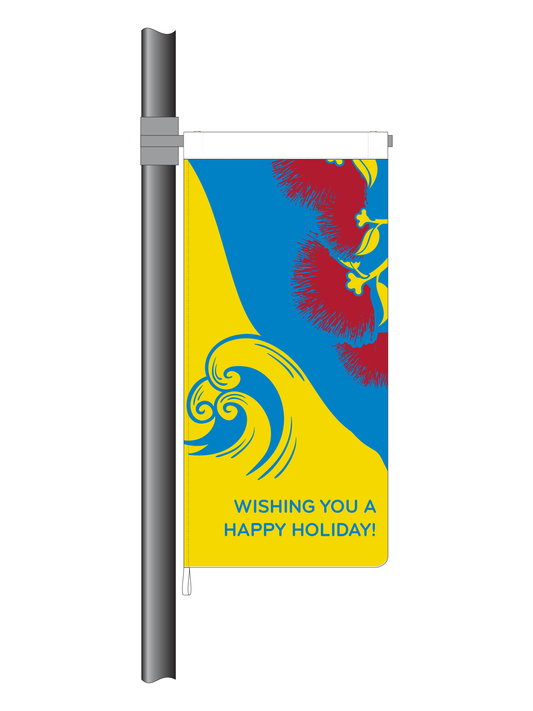 Festive StreetFlag Waves || (Code: SR18).  Limited stock available