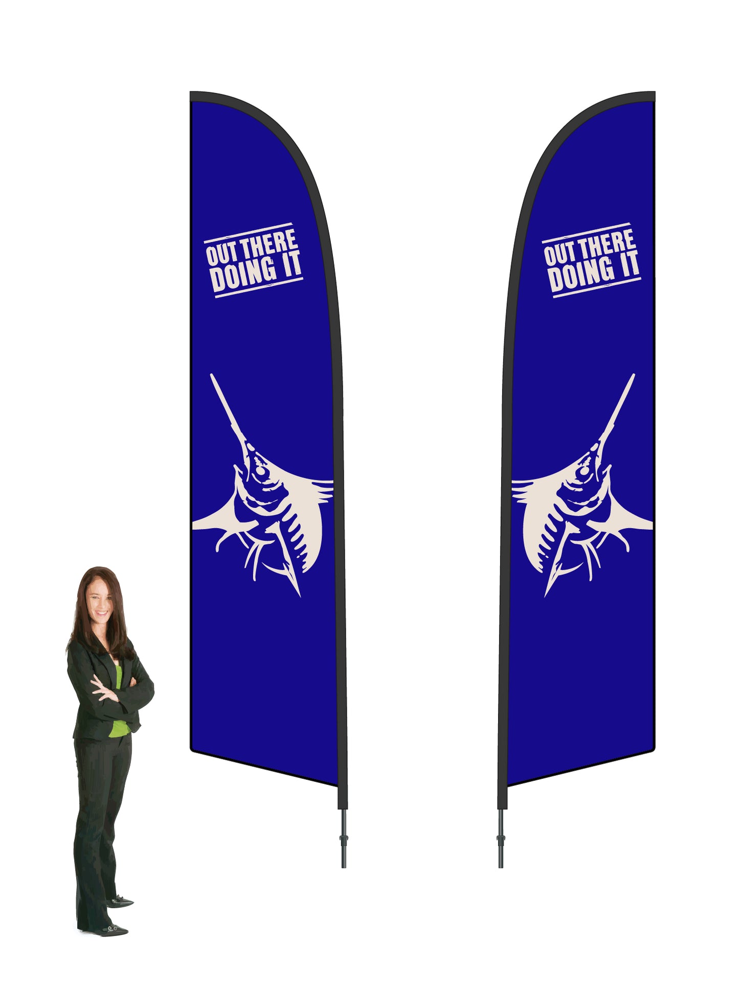 Hunting & Fishing Durapole Flex Double Sided - Marlin