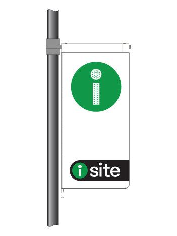 I-site StreetFlag White