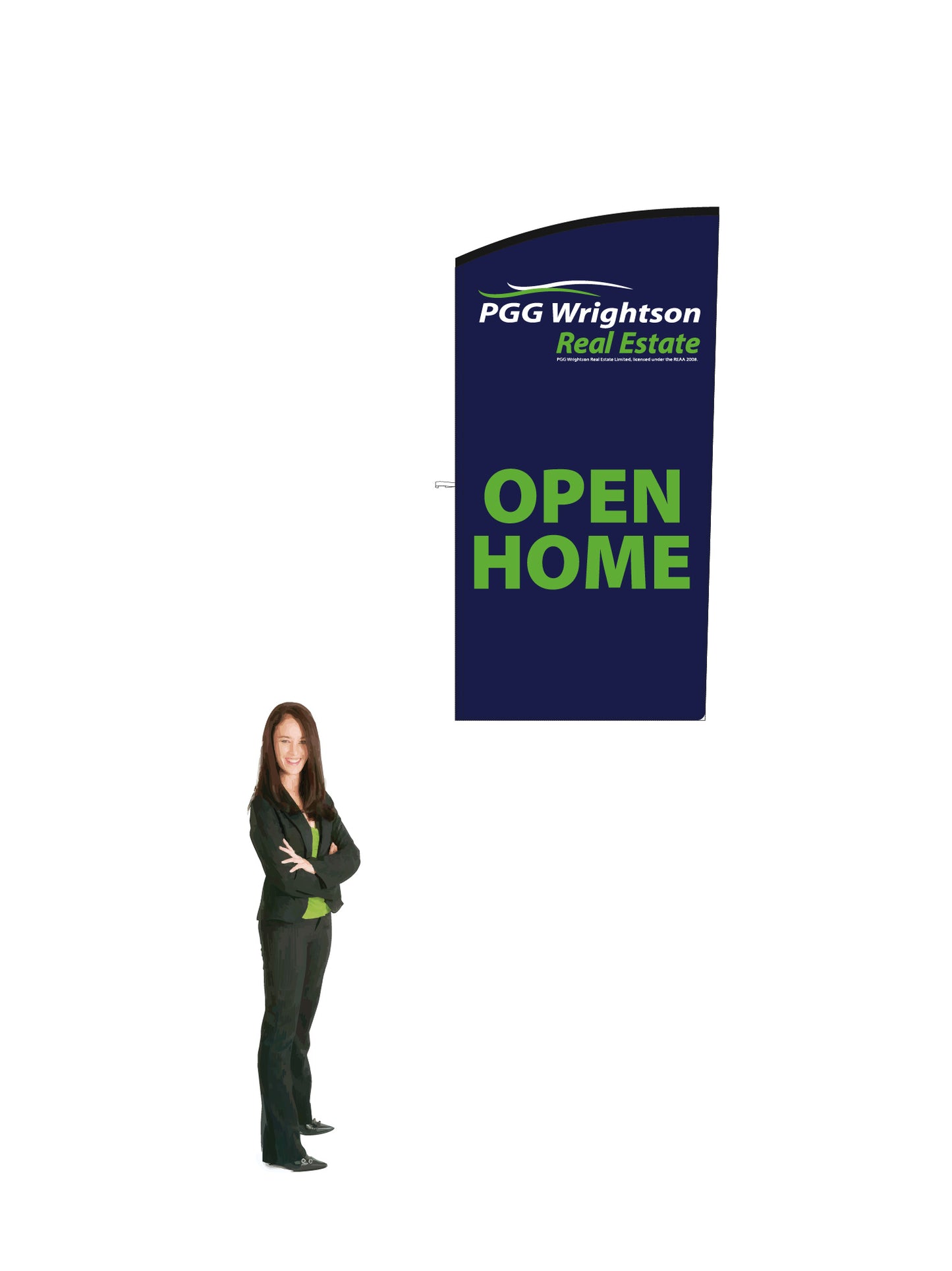 PGG Wrightson Open Home Durapole Estate - Single Sided