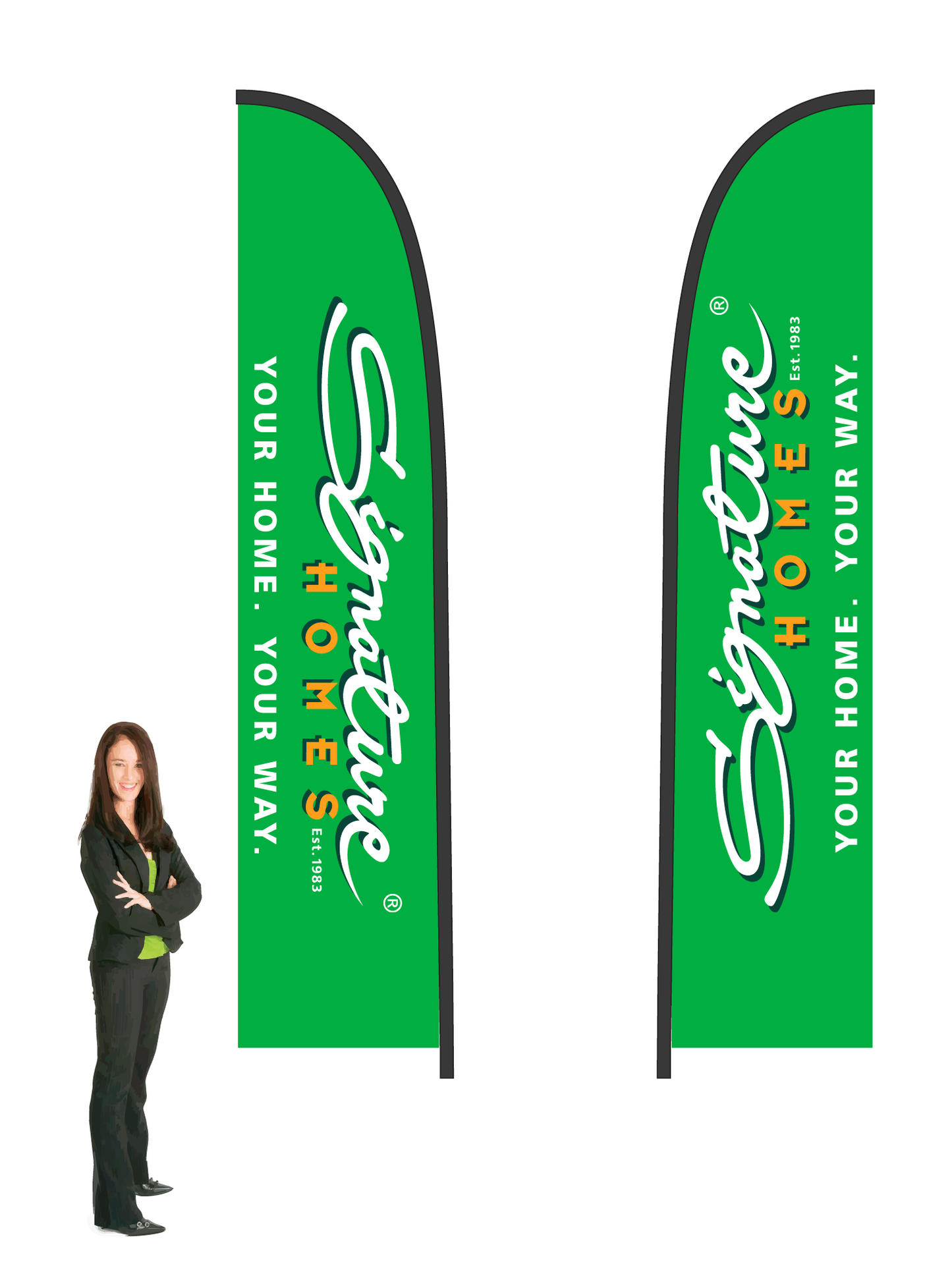 Signature Homes Durapole Flex Double Sided 3.5m