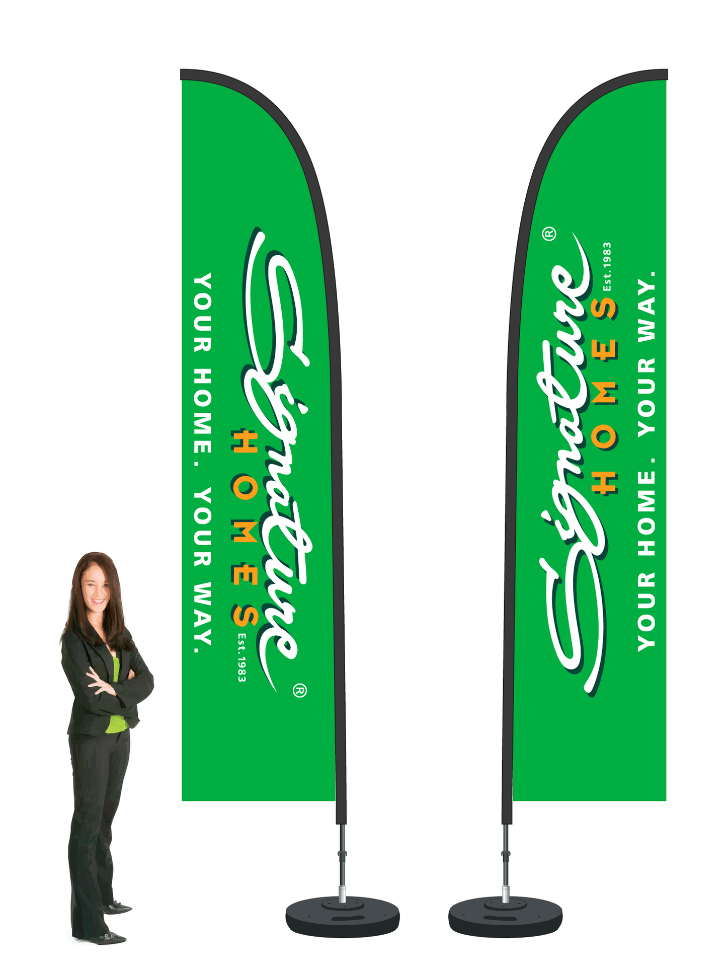 Signature Homes Durapole Flex Double Sided 3.5m