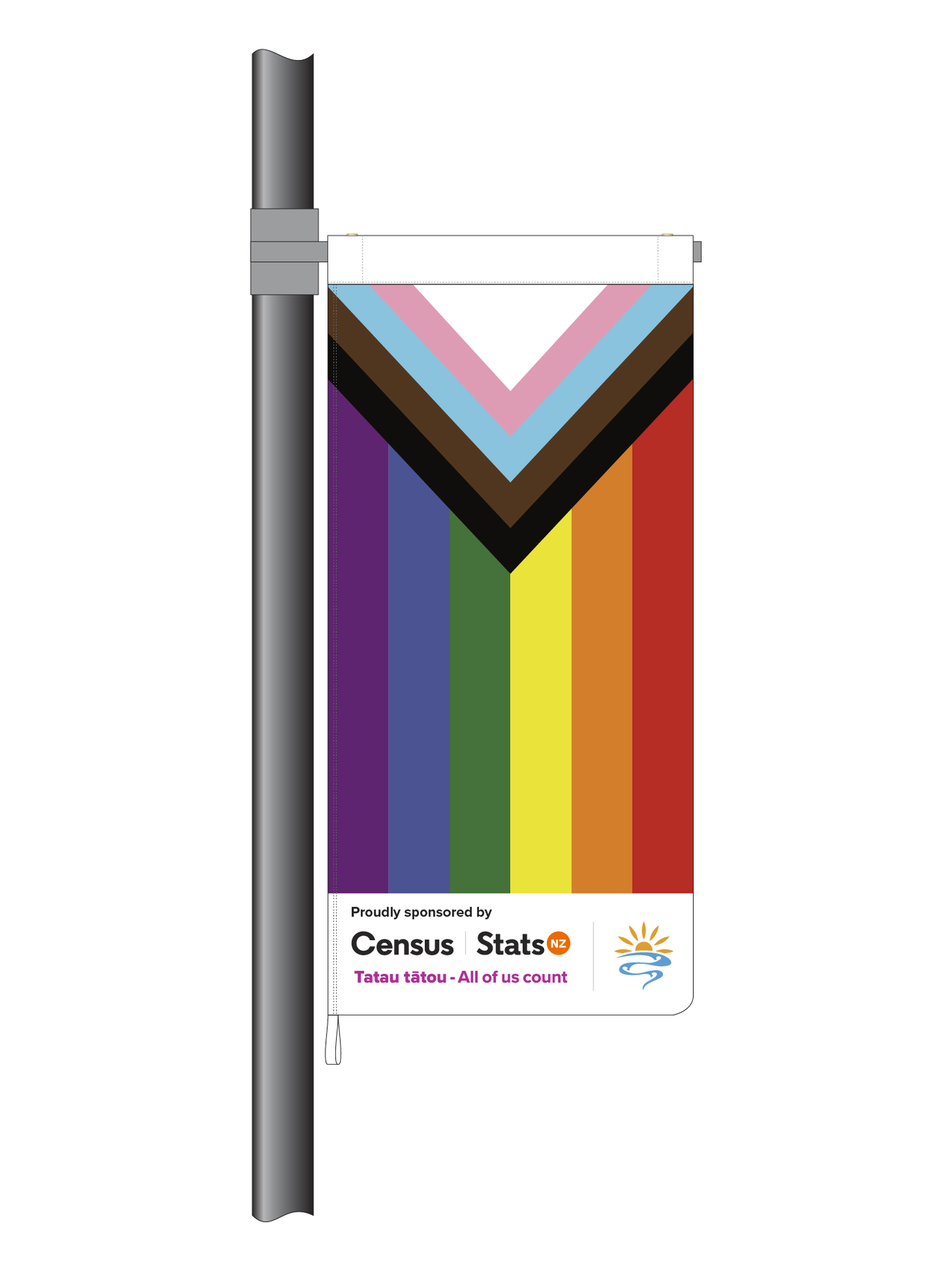 Custom Designed Streetflag