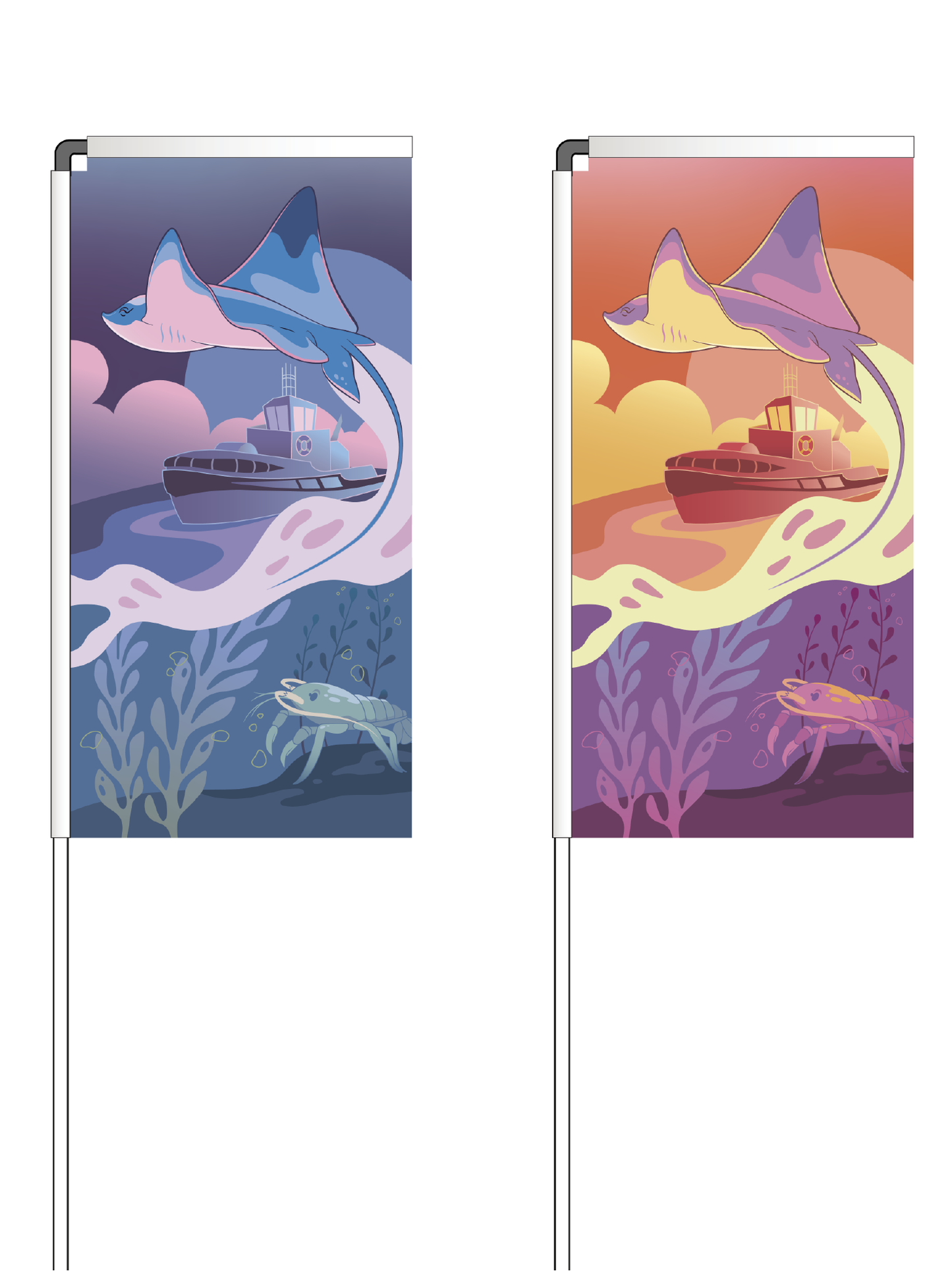 Portable Flag Displays