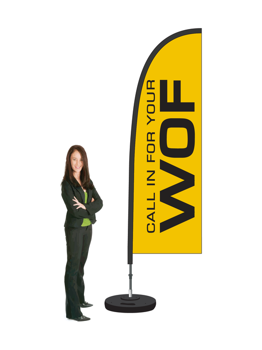 WOF Flag and Display.