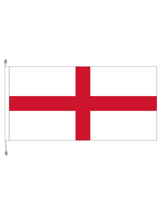 England (St Georges Cross) Flag || Premium (with exclusive Swivel Clips). Free Shipping in NZ!*