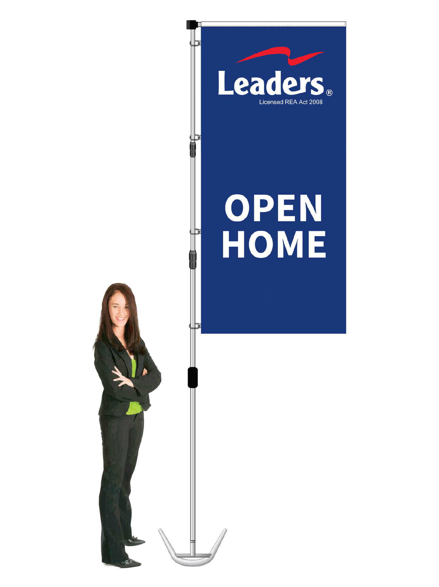 Leaders Durapole XT Display- OPEN HOME