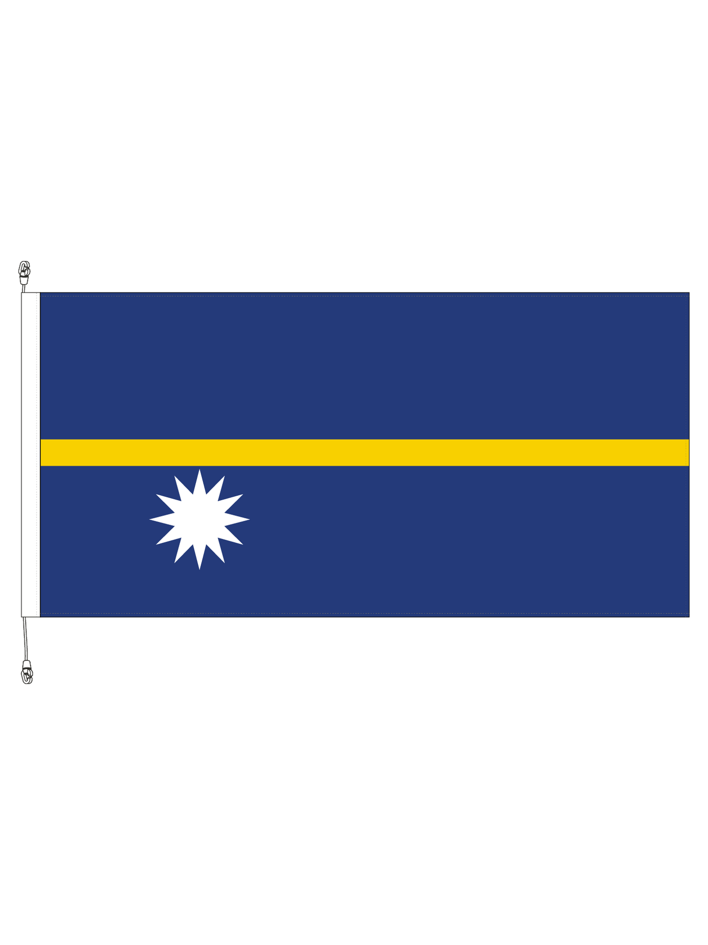 Nauru Flag