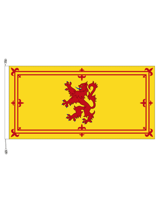Scottish Rampant Lion Flag