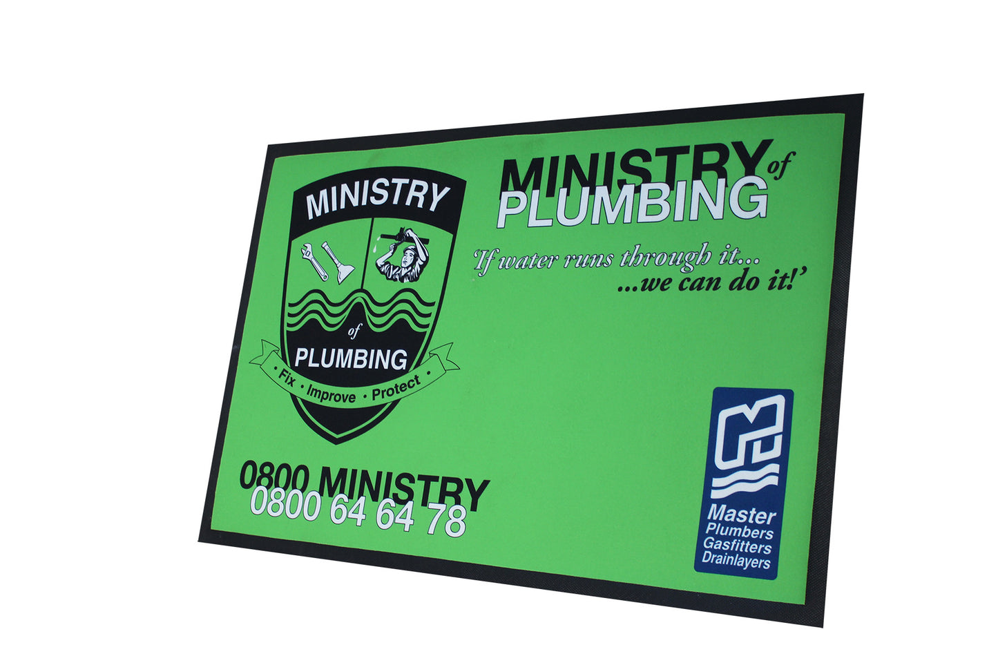 Custom Floor Mats || Durable, Washable. Have Your Brand On It.