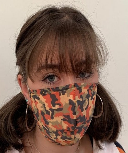 FACE MASKS. DESERT CAMO DESIGN ADULT AND CHILD SIZES. PRICED FROM: