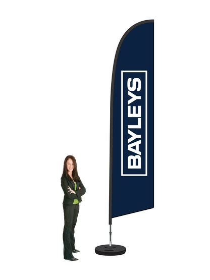 Durapole® Flex Flag and Display - Single-Sided || Bayleys REAL ESTATE