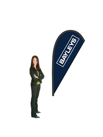Durapole® Mayfly Single-Sided Flag and Display || Bayleys REAL ESTATE
