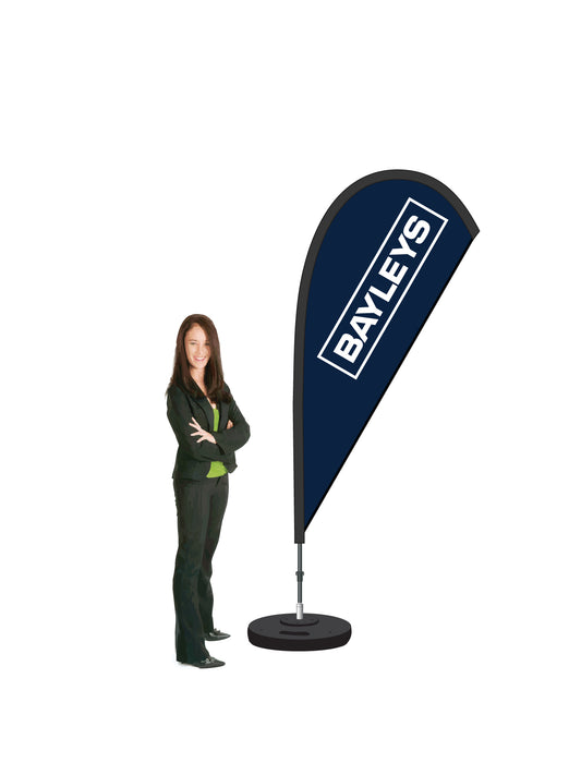Durapole® Mayfly Single-Sided Flag and Display || Bayleys REAL ESTATE