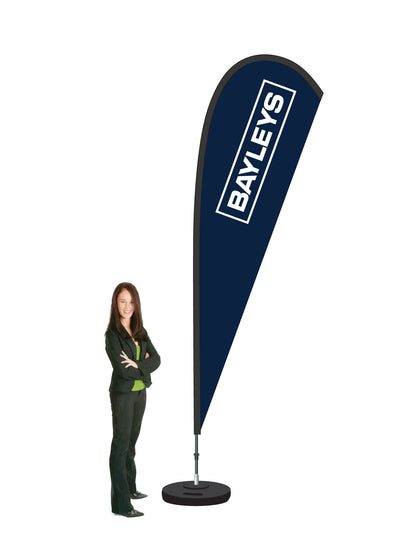 Durapole® Mayfly Single-Sided Flag and Display || Bayleys REAL ESTATE