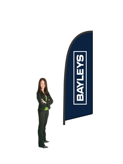 Durapole® Flex Flag and Display - Single-Sided || Bayleys REAL ESTATE
