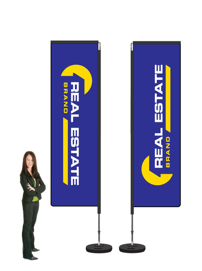Durapole Swing Flag and Display - COMMERCIAL GRADE || REAL ESTATE