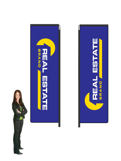 Durapole Swing Flag and Display - COMMERCIAL GRADE || REAL ESTATE