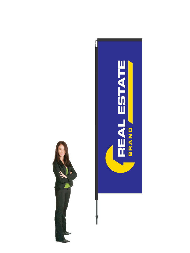 Durapole Swing Flag and Display - COMMERCIAL GRADE || REAL ESTATE