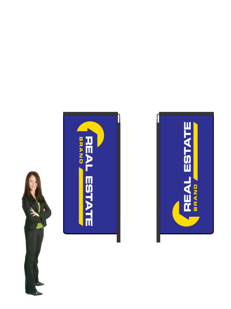 Durapole Swing Flag and Display - COMMERCIAL GRADE || REAL ESTATE