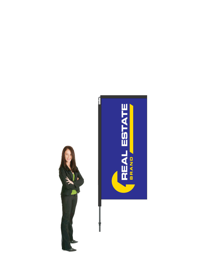 Durapole Swing Flag and Display - COMMERCIAL GRADE || REAL ESTATE