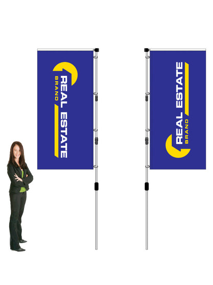 Durapole XT Flag and Display. COMMERCIAL GRADE || REAL ESTATE
