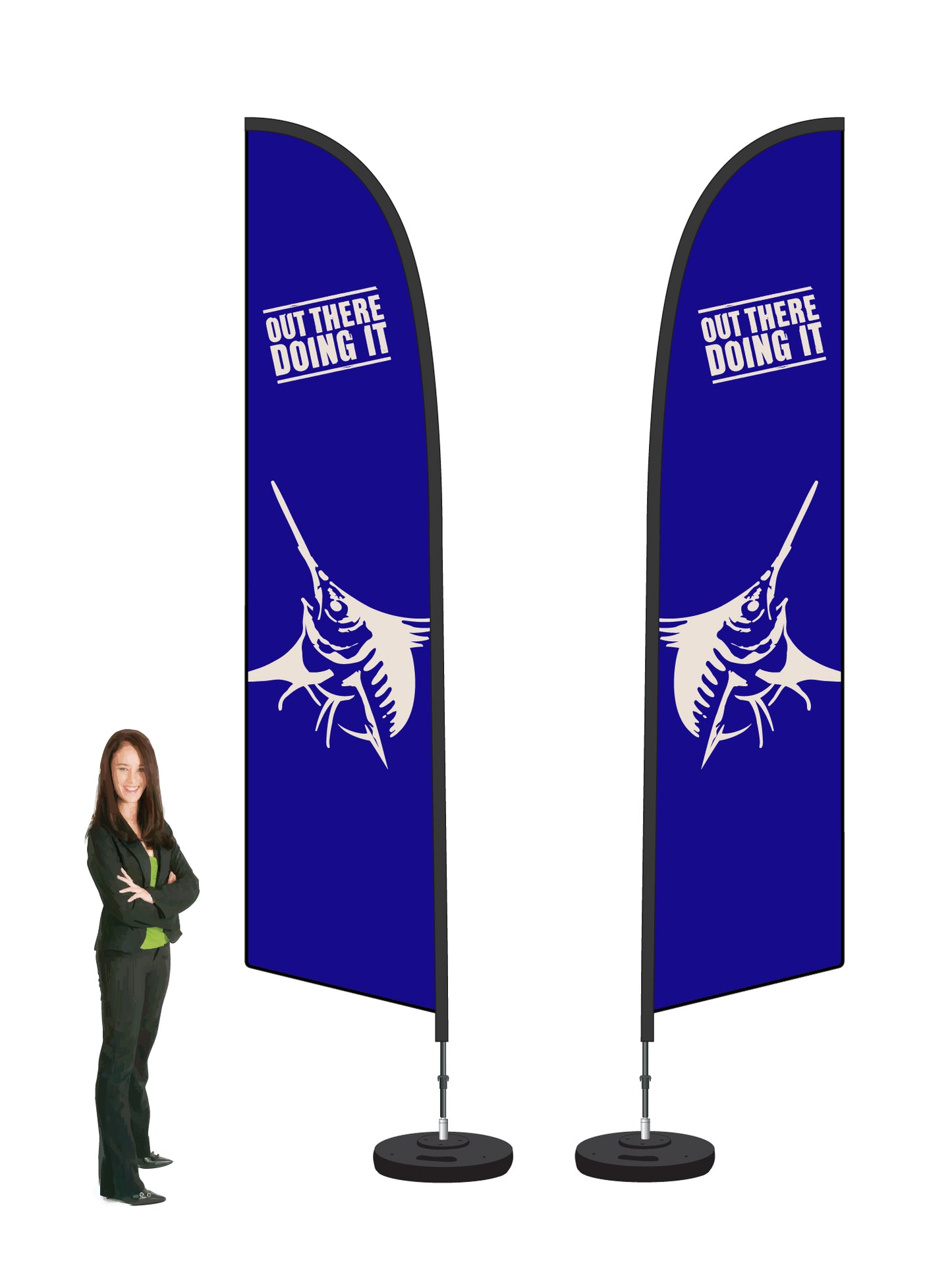 Hunting & Fishing Durapole Flex Double Sided - Marlin