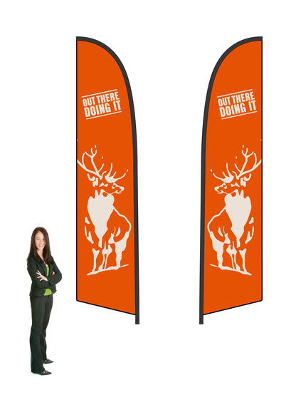Hunting & Fishing Durapole Flex Double Sided - Stag