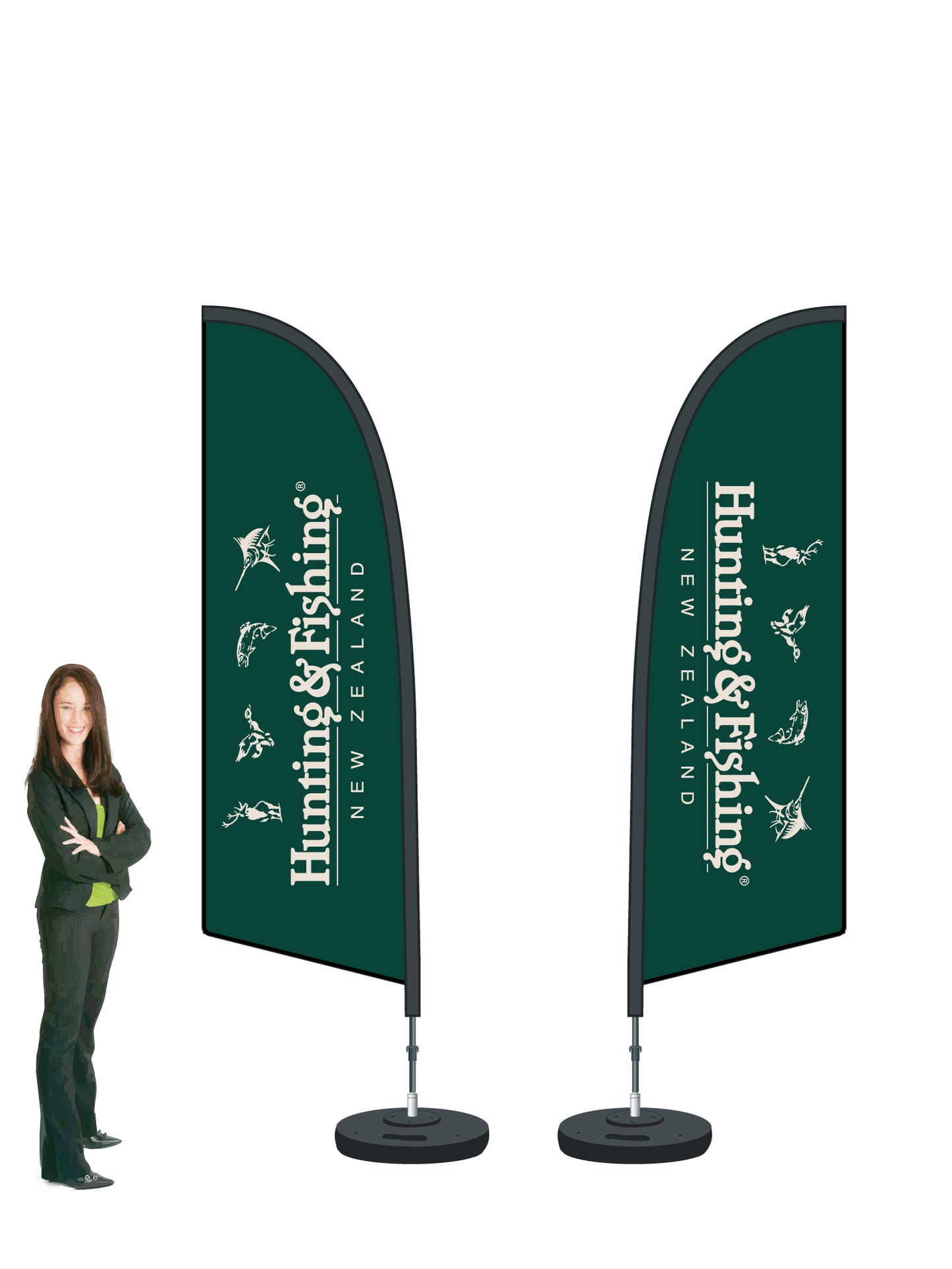 Hunting & Fishing Durapole Flex Double Sided