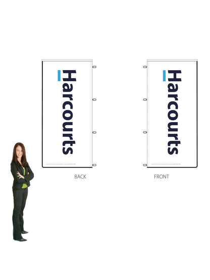 Harcourts 2026 LOGO Durapole® XT Double-Sided || multiple designs available