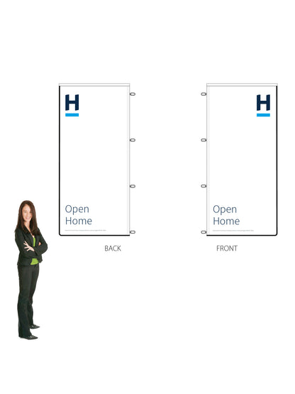 Harcourts 2026 OPEN HOME Durapole® XT Double-Sided