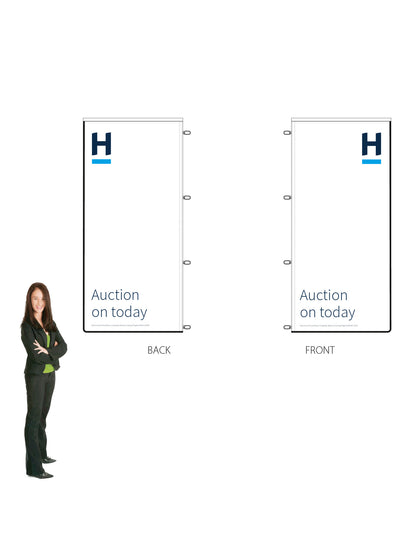 Harcourts 2026 AUCTION Durapole® XT Double-Sided || multiple designs available