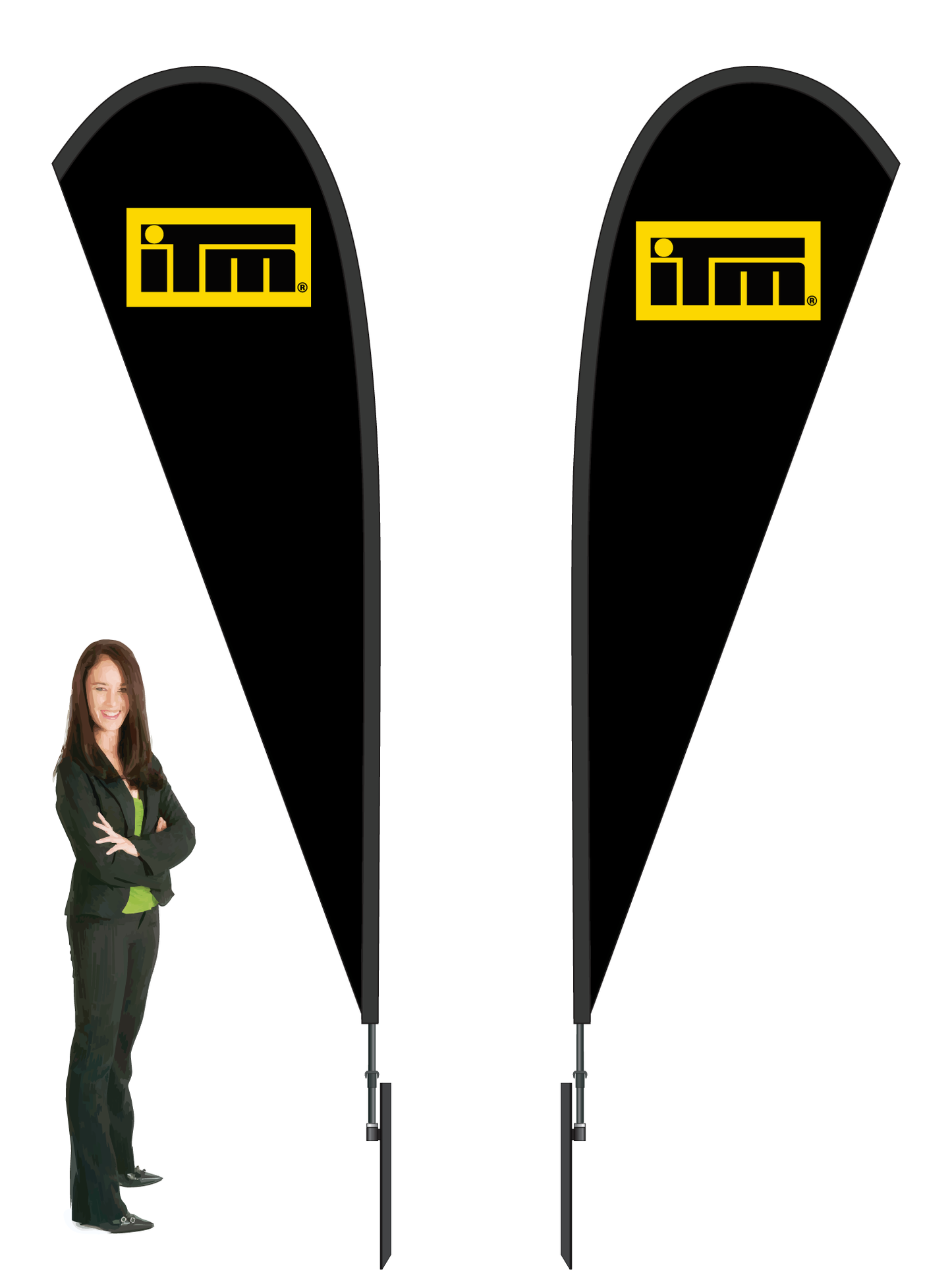 ITM Durapole Mayfly Double Sided Large