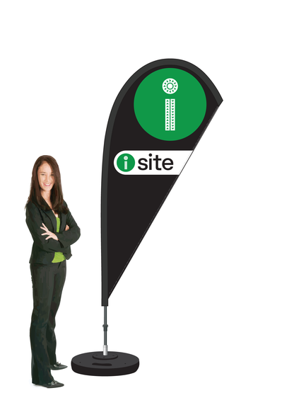 I-site Durapole Mayfly Single-sided Black