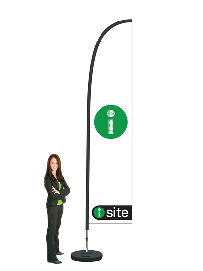 I-site Durapole Flex Single-sided White