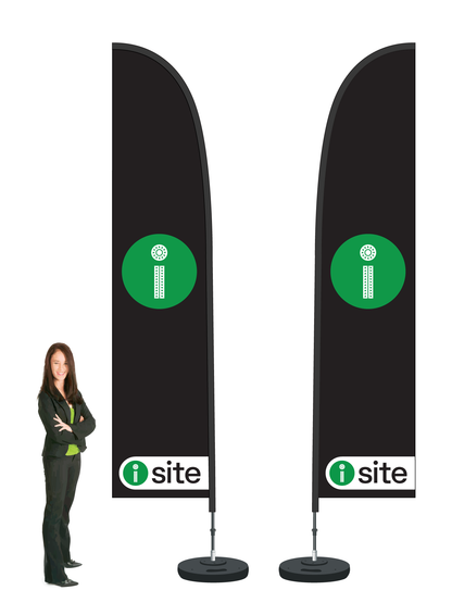 I-site Durapole Flex Double-sided Black