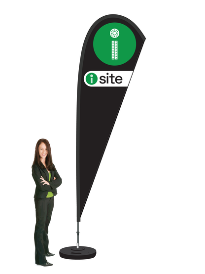 I-site Durapole Mayfly Single-sided Black