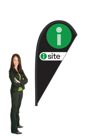 I-site Durapole Mayfly Single-sided Black