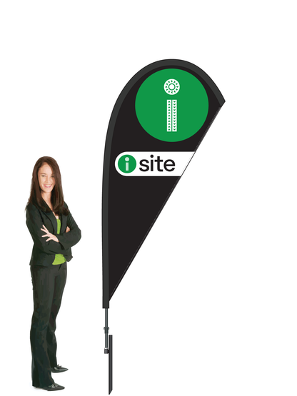 I-site Durapole Mayfly Single-sided Black