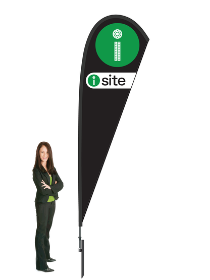 I-site Durapole Mayfly Single-sided Black