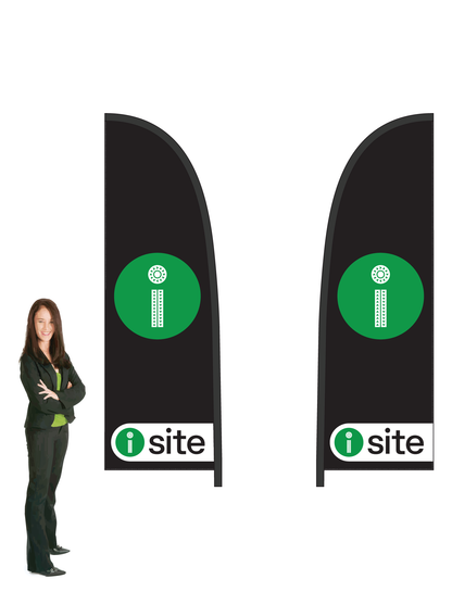 I-site Durapole Flex Double-sided Black