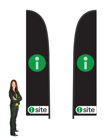 I-site Durapole Flex Double-sided Black