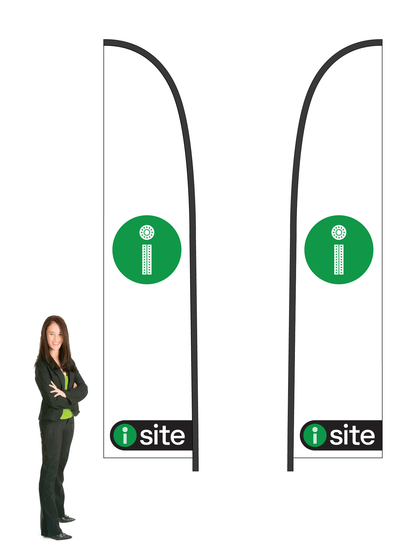 I-site Durapole Flex Double-sided White