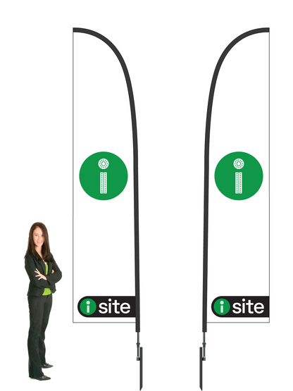 I-site Durapole Flex Double-sided White