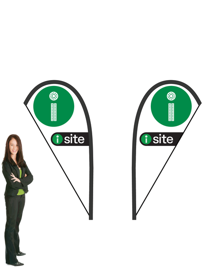 I-site Durapole Mayfly Double-sided White