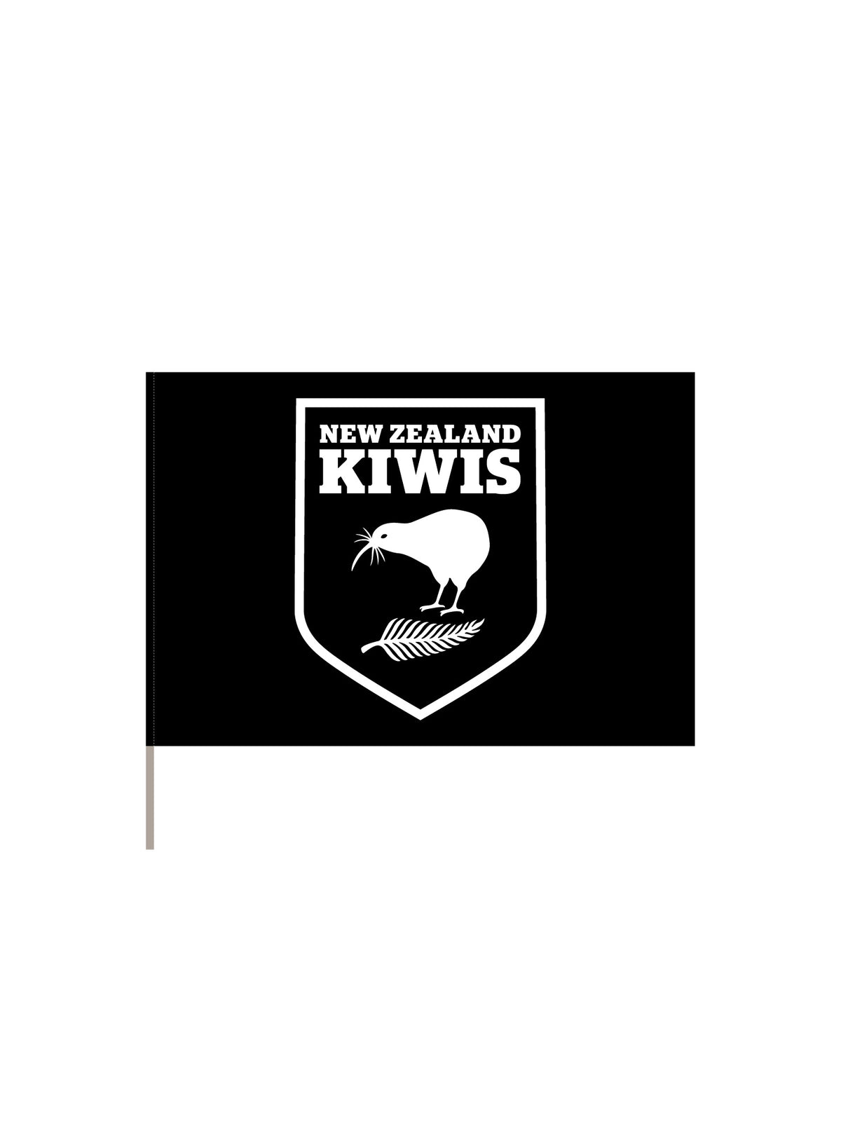 NZRL New Zealand Kiwis Logo Handwaver