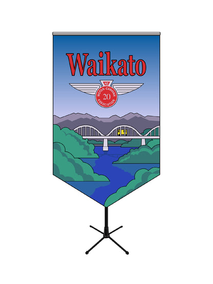 Portable Hanging Banner Display || No Creasing or curling. 1/2 Price Deal