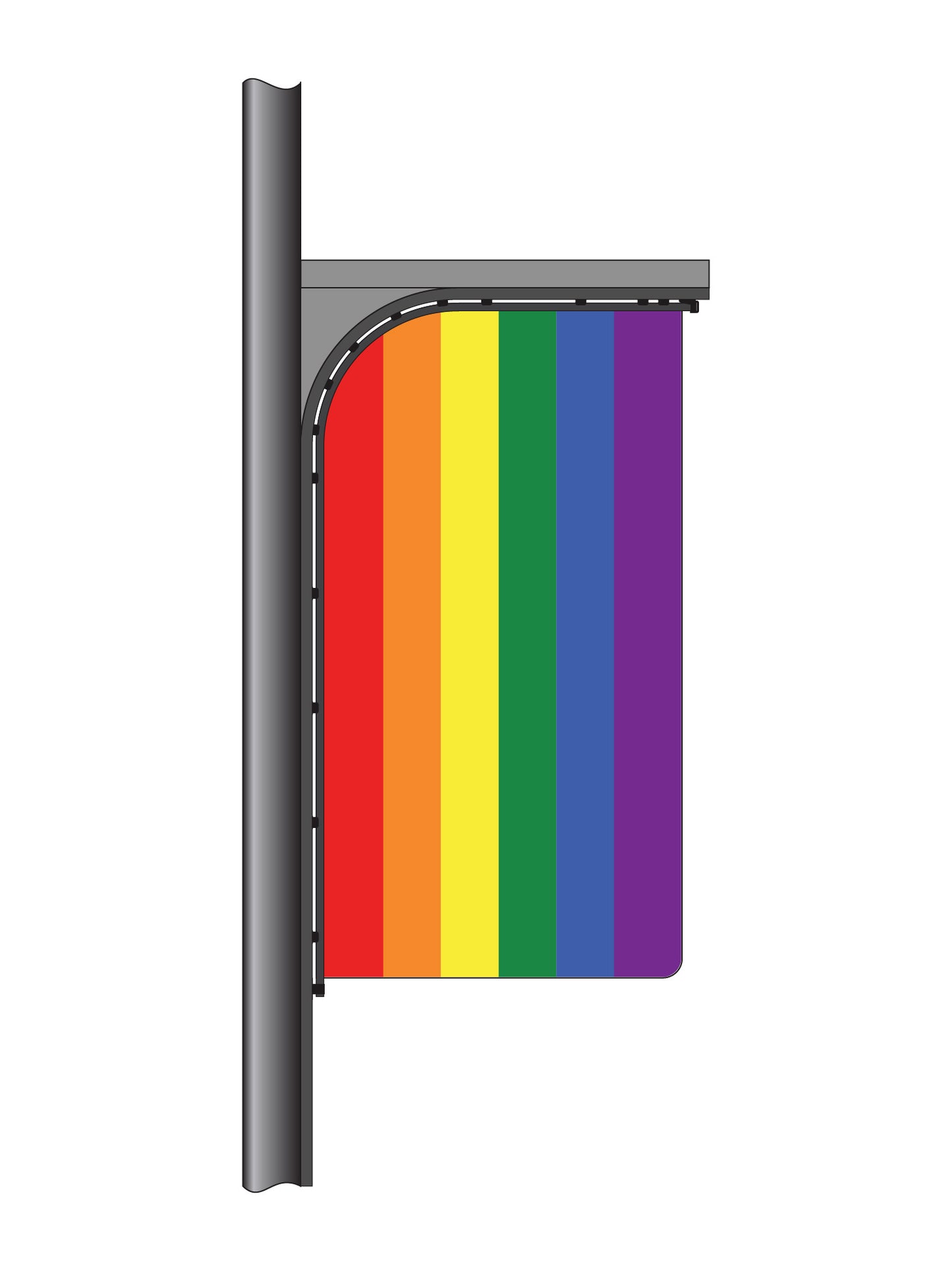 Custom Pride Flagtrax & Streetflags