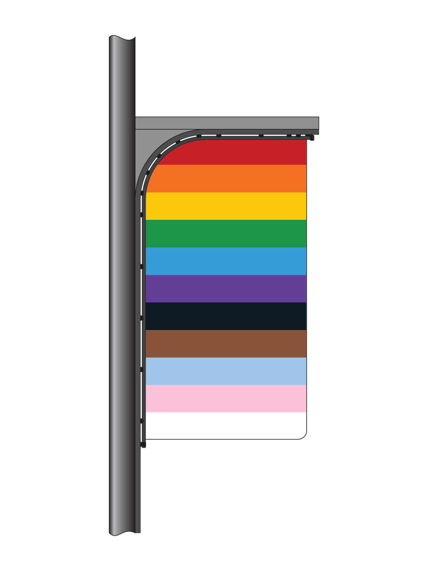 Custom Pride Flagtrax & Streetflags